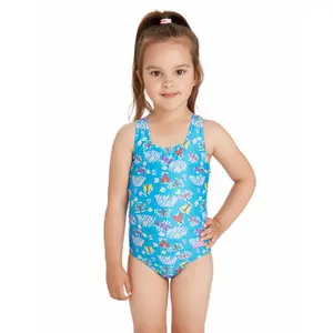 Maillot de bain 1 pièce fille Zoggs Actionback image-0