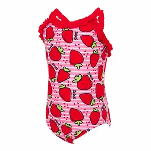 Maillot de bain 1 pièce fille Zoggs Ruffle Crossback image-0