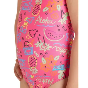 Maillot de bain 1 pièce fille Zoggs Scoopback image-3