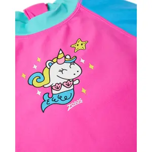 Haut de maillot de bain manches longues fille Zoggs image-2