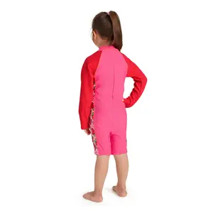 Maillot de bain 1 pièce manches longues fille Zoggs All In One image-2