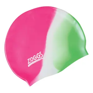 Silicone bathing cap multicolor child Zoggs image-0