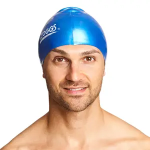 Silicone bathing cap in plain color Zoggs image-1