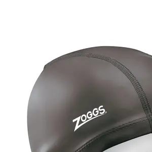 Nylon and elastane swim cap with coating Zoggs PU image-3