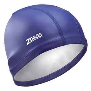 Nylon and elastane swim cap with coating Zoggs PU image-0