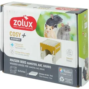Schuilhok voor hamster-rat-muis Zolux Cosy image-1