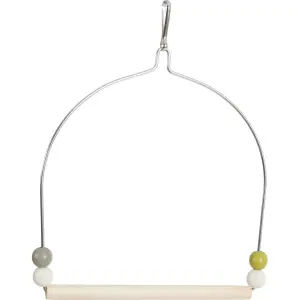 Vogelschaukel aus Holz mit Eisenrahmen Zolux