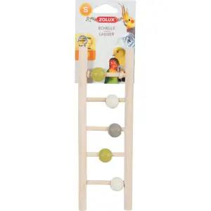 5-rung wooden bird ladder Zolux image-0