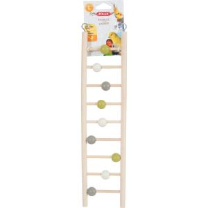 134021-9-rung-wooden-bird-ladder-zolux-beige-one-size