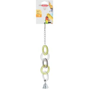 134055-ring-and-bell-toy-for-birds-zolux-x3-green-white-one-size