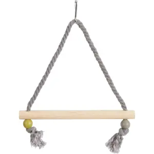 Wooden bird swing with rope Zolux image-3
