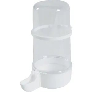 134072-dryckestrag-for-faglar-med-kroknabb-zolux-vit-vit-350-ml