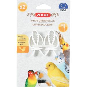 Pinzas universales para sujetar el pienso Zolux (x2) image-1