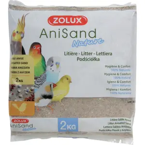 Anisand crystal sand litter for birds Zolux image-0