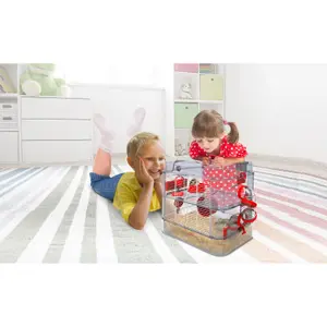 2-våningsbur för gnagare Zolux Rody3 Duo image-1