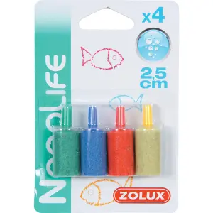 Juego de 4 difusores de aire en cilindro para acuario image-0