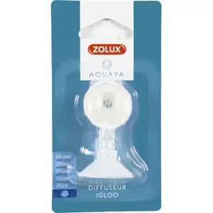 Diffuseur d'air réglable à ventouse avec mousse pour aquarium Zolux Igloo image-0