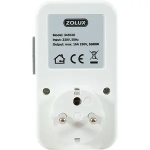 Programmateur journalier 48 poses pour poisson Zolux image-1