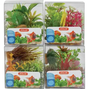 Decor plant boit mix model 2 for aquarium Zolux (x6) image-2