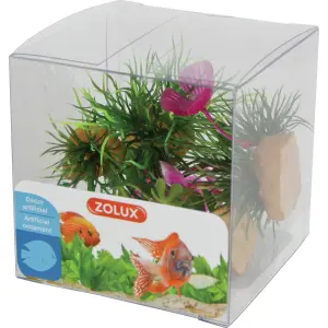 Impianto di decorazione boit mix modello 1 per acquario Zolux (x4) image-2