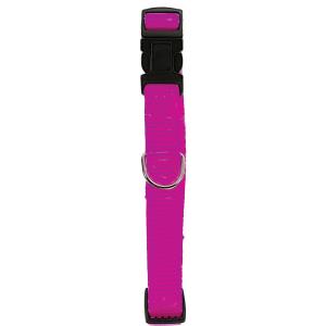 462050fus-collier-nylon-reglable-pour-chien-zolux-rose-25-mm
