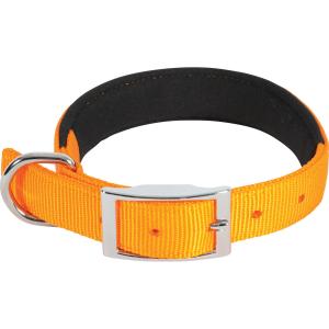 466727ora-comfort-nylon-dog-collar-zolux-orange-orange-45-cm