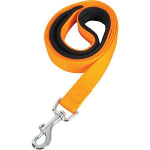466732ora-comfort-nylon-dog-leash-zolux-orange-20-mm