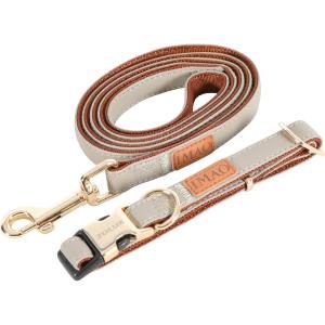 466770tau-adjustable-dog-collar-zolux-imao-mayfair-beige-25-mm