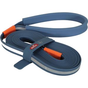 466796ble-correa-de-perro-plana-de-silicona-zolux-bivouak-azul