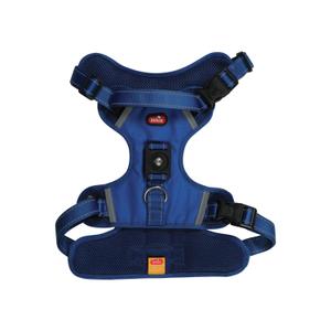 466860ble-correa-y-arnes-para-perros-zolux-clip-and-go-azul