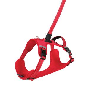 466860rge-correa-y-arnes-para-perros-zolux-clip-and-go-rojo