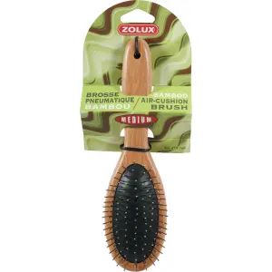 Escova pneumática de bambu para cães Zolux image-1
