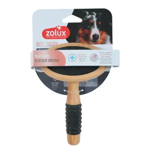 Βούρτσα για σκύλους slicker Zolux Bambou image-1