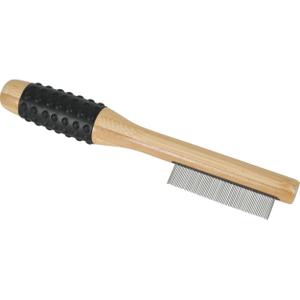 470866-flohkamm-fur-hunde-zolux-bambou-beige-schwarz-3x2-5x19-5-cm