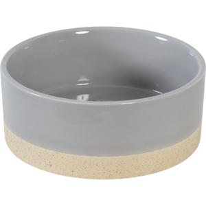 475317gri-stoneware-dog-bowl-zolux-olaria-gris-grey-750-ml