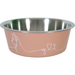 475498ros-ecuelle-antiderapante-pour-chiens-zolux-love-dog-rose-1200-ml