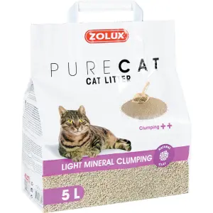Purcat light clumping cat litter Zolux