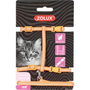 520021ora-saddlery-kit-for-cats-zolux-orange-one-size