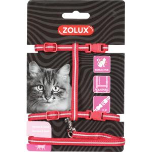 520021rge-saddlery-kit-for-cats-zolux-red-one-size