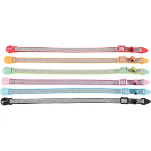 Coleira de nylon ajustável para gatos Zolux Shiny image-1