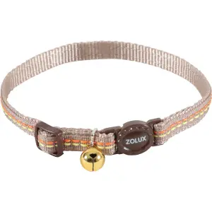 Justerbart katthalsband i nylon Zolux Tempo image-0