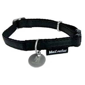 Verstelbare hondenhalsband Zolux Mac Leather image-0