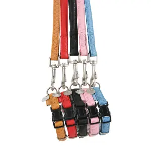 Verstelbare hondenhalsband Zolux Mac Leather image-2