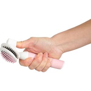 Soft retractable slicker brush for cats Zolux Anah image-3