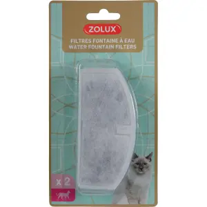 Filtros de recambio para fuente de agua para perros y gatos Zolux (x2) image-0
