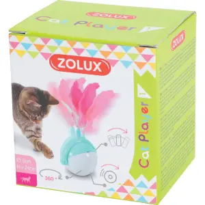 Jouet interactif avec plume pour chat Zolux image-0
