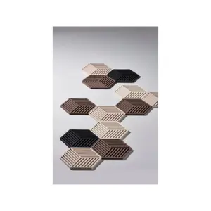 Topfuntersetzer Zone Denmark Hexagon image-1