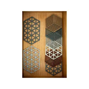 Topfuntersetzer Zone Denmark Hexagon image-1