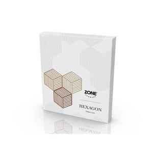 Onderzetter Zone Denmark Hexagon (x3) image-2