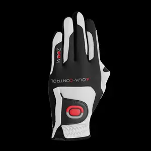 Left-handed leather golf gloves Zoom Aqua